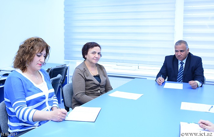 Institue of Information Technology of ANAS. Development models of industrial parks were discussed